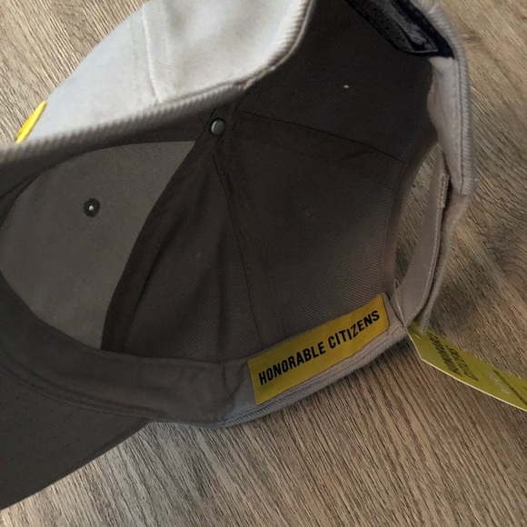 NEW honorable citizens gray adjustable baseball hat cap - Picture 6 of 10